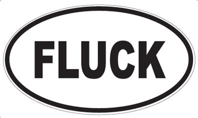 FLUCK - Oval Magnet