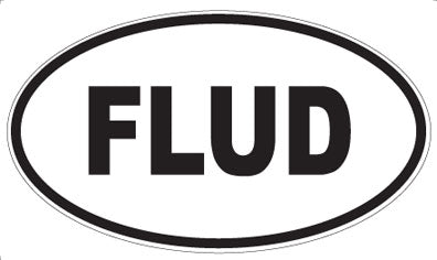 FLUD - Oval Magnet