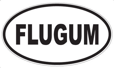 FLUGUM - Oval Magnet