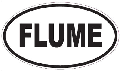 FLUME - Oval Magnet