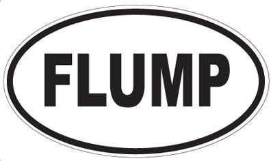 FLUMP - Oval Magnet