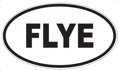 FLYE - Oval Magnet