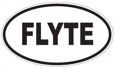 FLYTE - Oval Sticker