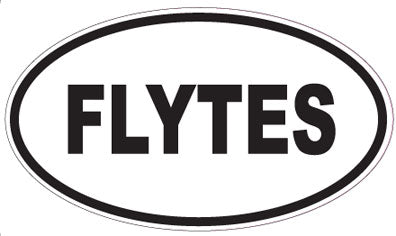 FLYTES - Oval Sticker