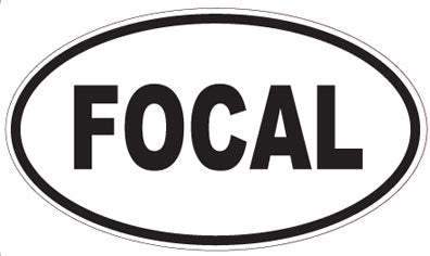 FOCAL - Oval Magnet