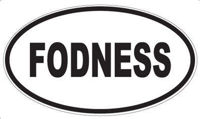 FODNESS - Oval Magnet
