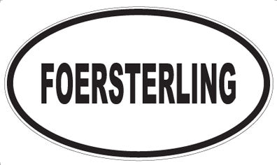 FOERSTERLING - Oval Magnet