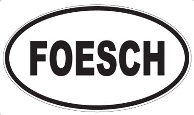 FOESCH - Oval Magnet