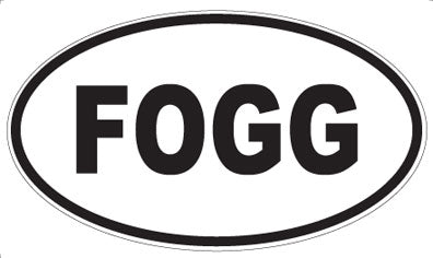 FOGG - Oval Magnet
