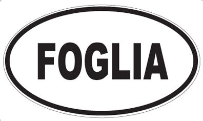 FOGLIA - Oval Magnet