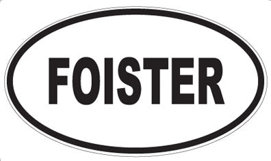 FOISTER - Oval Magnet