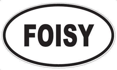 FOISY - Oval Magnet