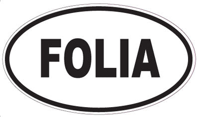 FOLIA - Oval Magnet