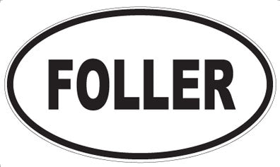 FOLLER - Oval Magnet