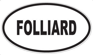 FOLLIARD - Oval Magnet