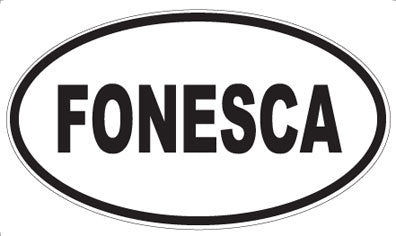 FONESCA - Oval Magnet