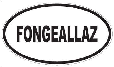 FONGEALLAZ - Oval Magnet