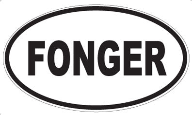 FONGER - Oval Magnet