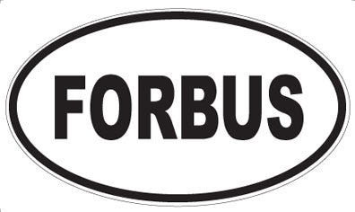 FORBUS - Oval Magnet