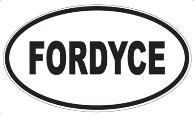 FORDYCE - Oval Sticker