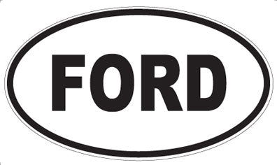FORD - Oval Magnet