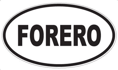 FORERO - Oval Magnet