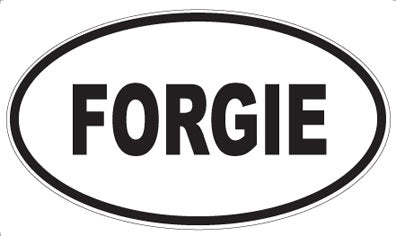 FORGIE - Oval Magnet