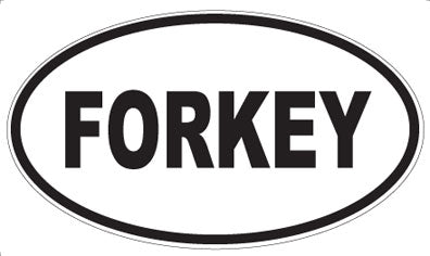 FORKEY - Oval Magnet