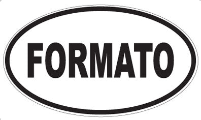 FORMATO - Oval Magnet