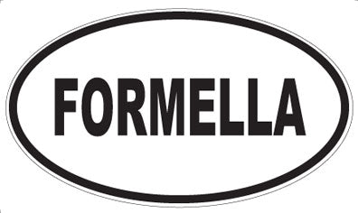FORMELLA - Oval Sticker