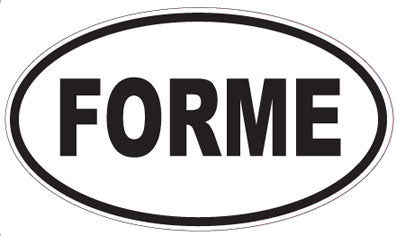 FORME - Oval Magnet