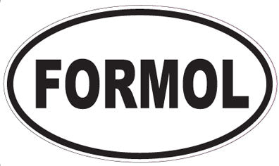 FORMOL - Oval Sticker