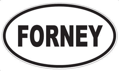 FORNEY - Oval Sticker