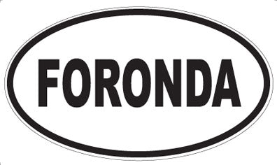 FORONDA - Oval Magnet