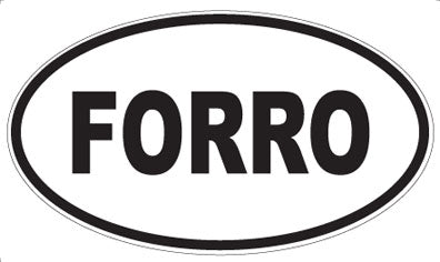 FORRO - Oval Sticker