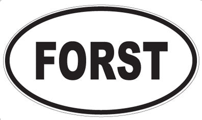 FORST - Oval Magnet
