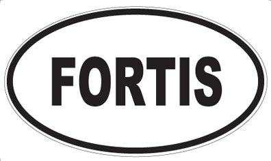 FORTIS - Oval Magnet