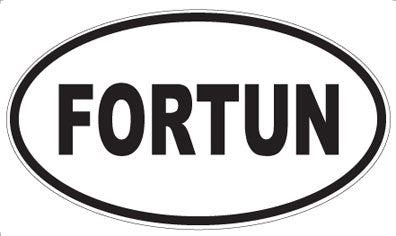FORTUN - Oval Magnet