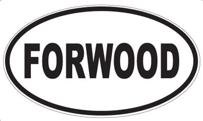 FORWOOD - Oval Magnet