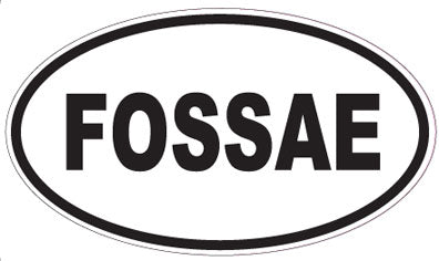 FOSSAE - Oval Sticker