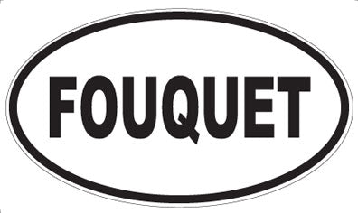 FOUQUET - Oval Magnet