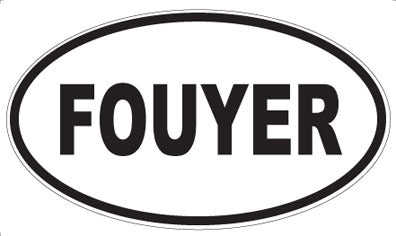 FOUYER - Oval Magnet
