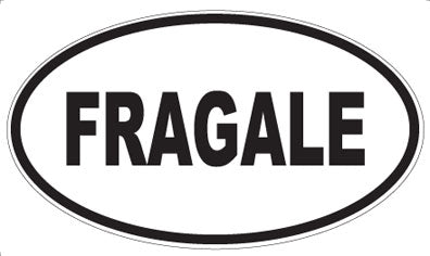FRAGALE - Oval Magnet