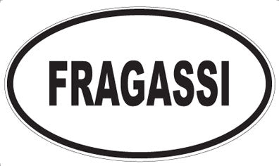 FRAGASSI - Oval Magnet