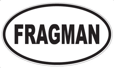 FRAGMAN - Oval Magnet