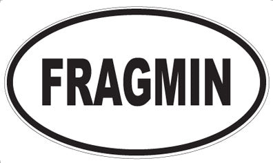 FRAGMIN - Oval Magnet