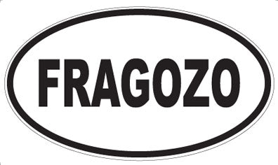 FRAGOZO - Oval Magnet