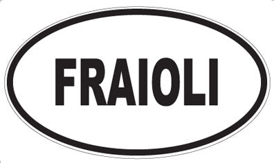 FRAIOLI - Oval Magnet