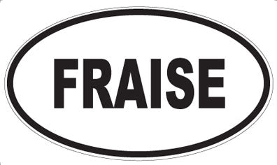 FRAISE - Oval Magnet