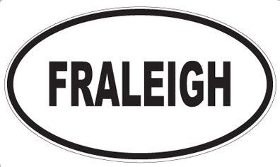 FRALEIGH - Oval Magnet